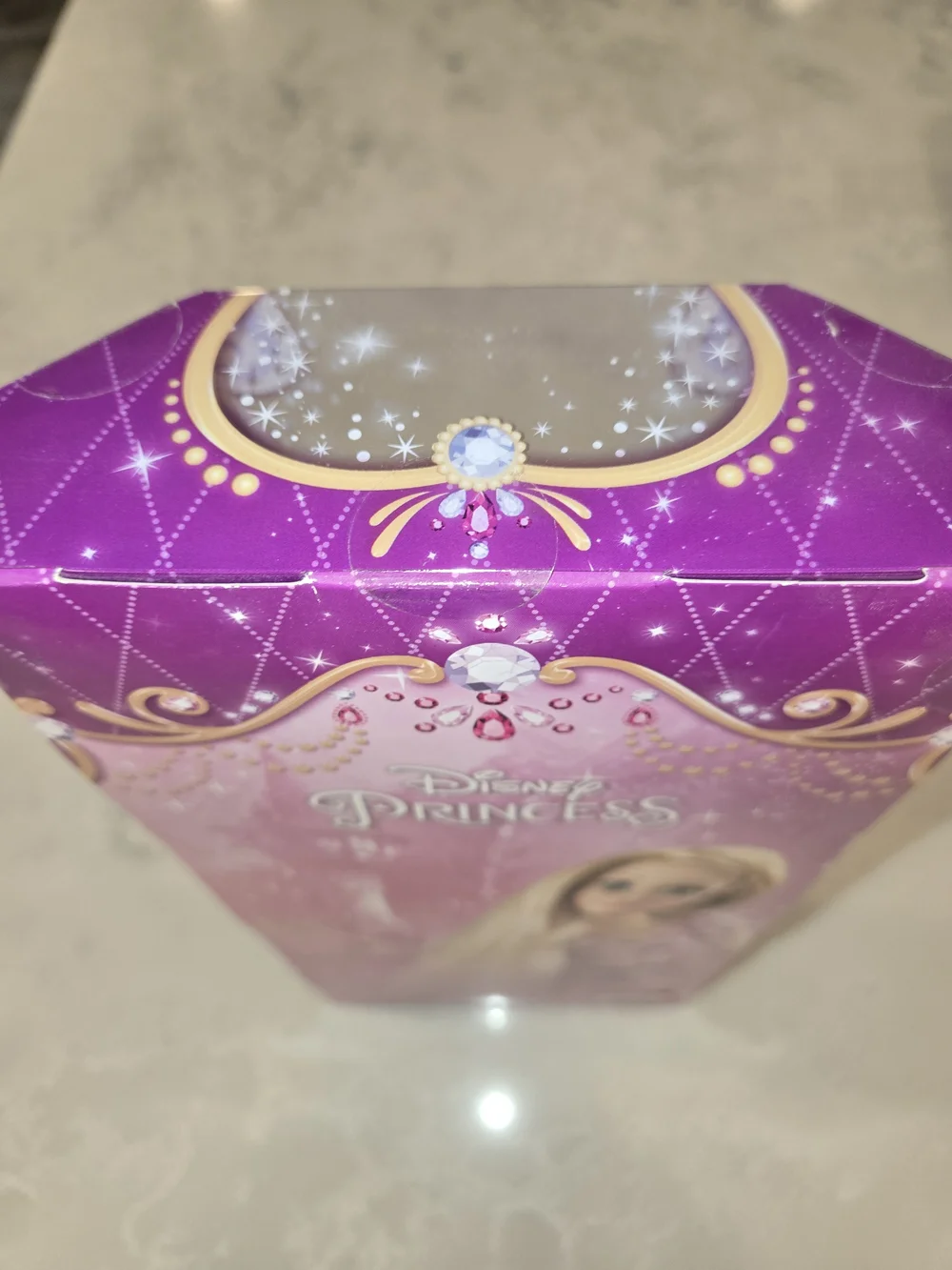 Disney Rapunzel Doll in Purple Gown with Blonde Hair